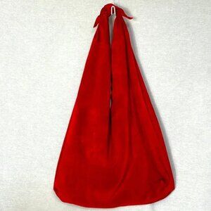 The Row Bindle Suede Bag